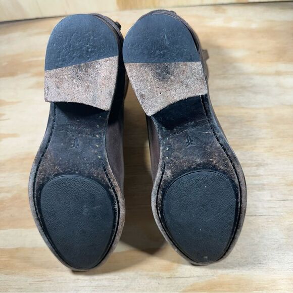 Frye Brown Ankle Boots Women’s Size 6 - Picture 6 of 9